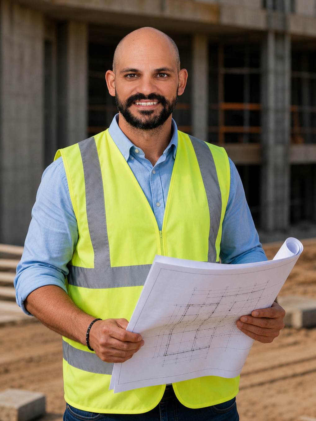 Konstantinos Konstantinou, Site Manager, Civil Engineer at BERKOS