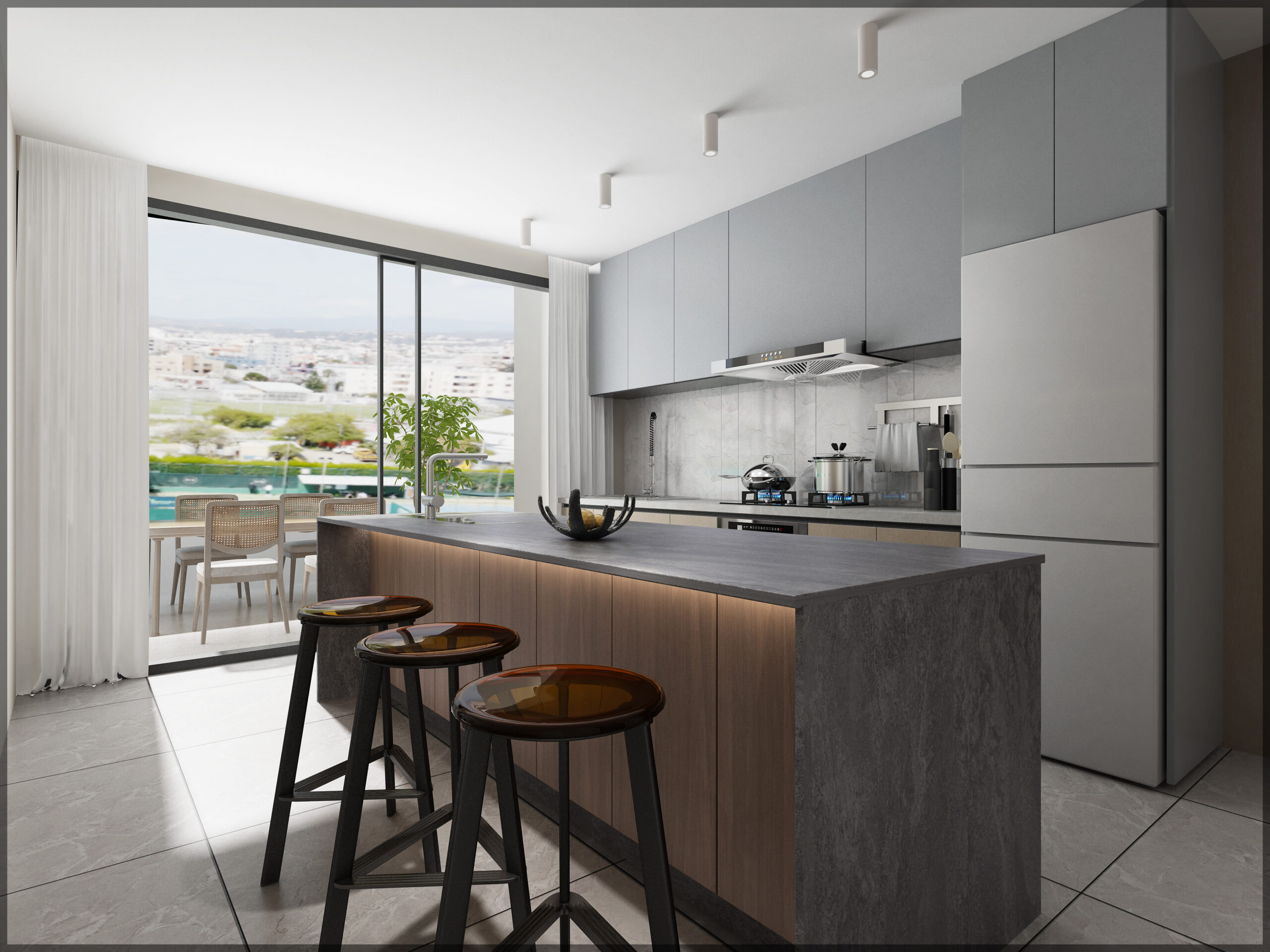 Interior and exterior view 24 of Serene Residences in Limassol