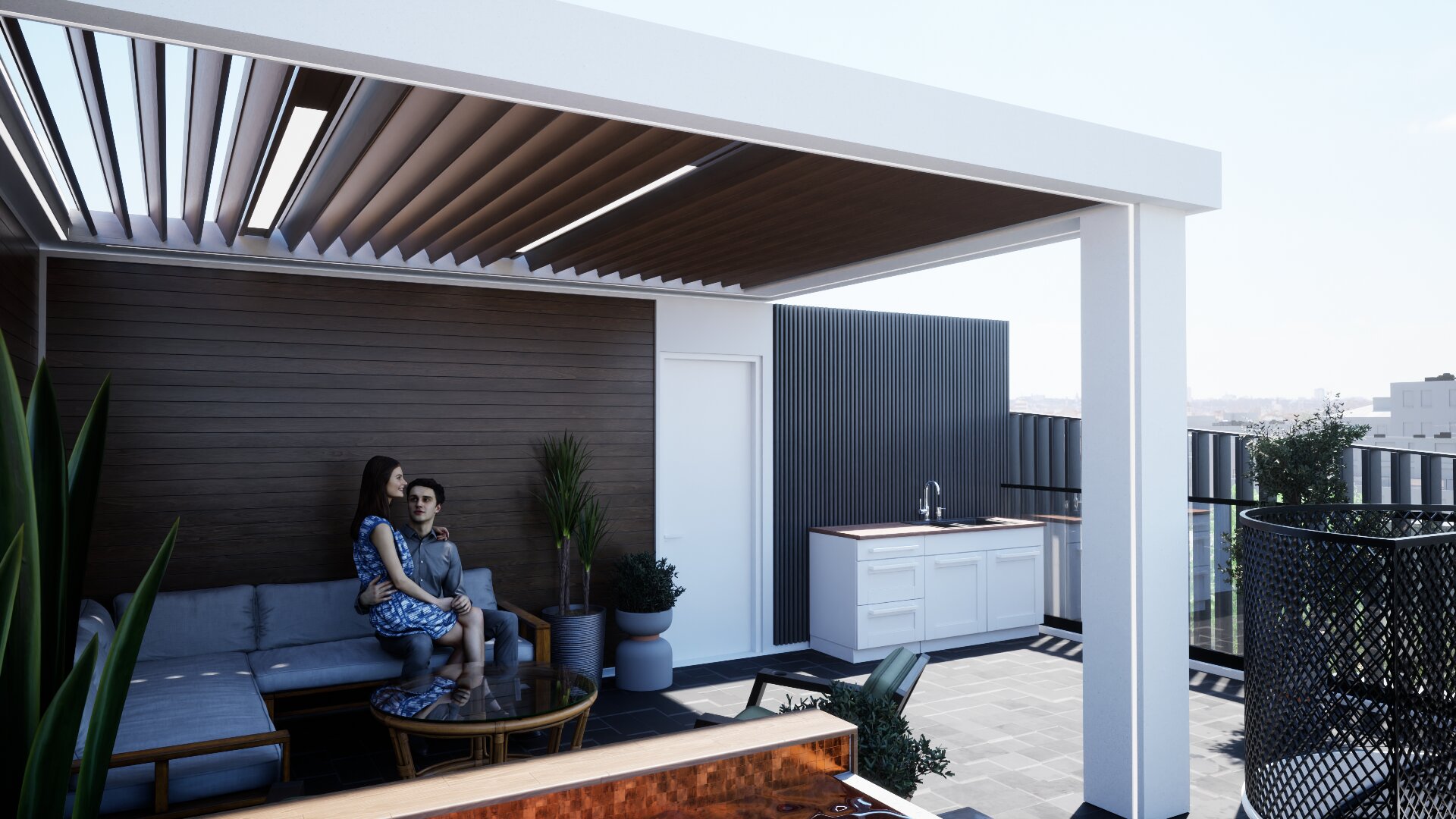 Exterior and common area view 31 of ELOS Residences in Katholiki, Limassol