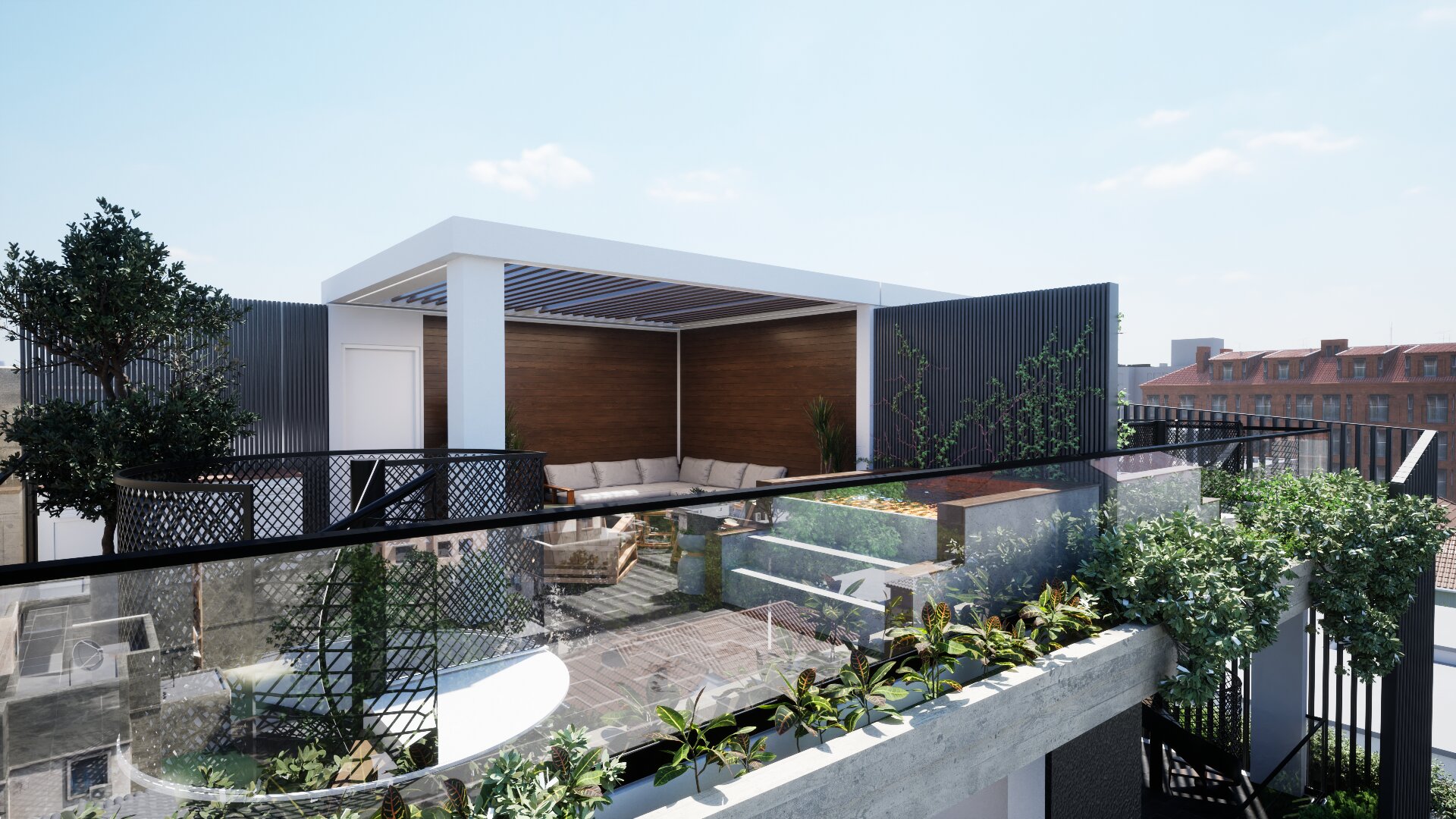 Exterior and common area view 16 of ELOS Residences in Katholiki, Limassol