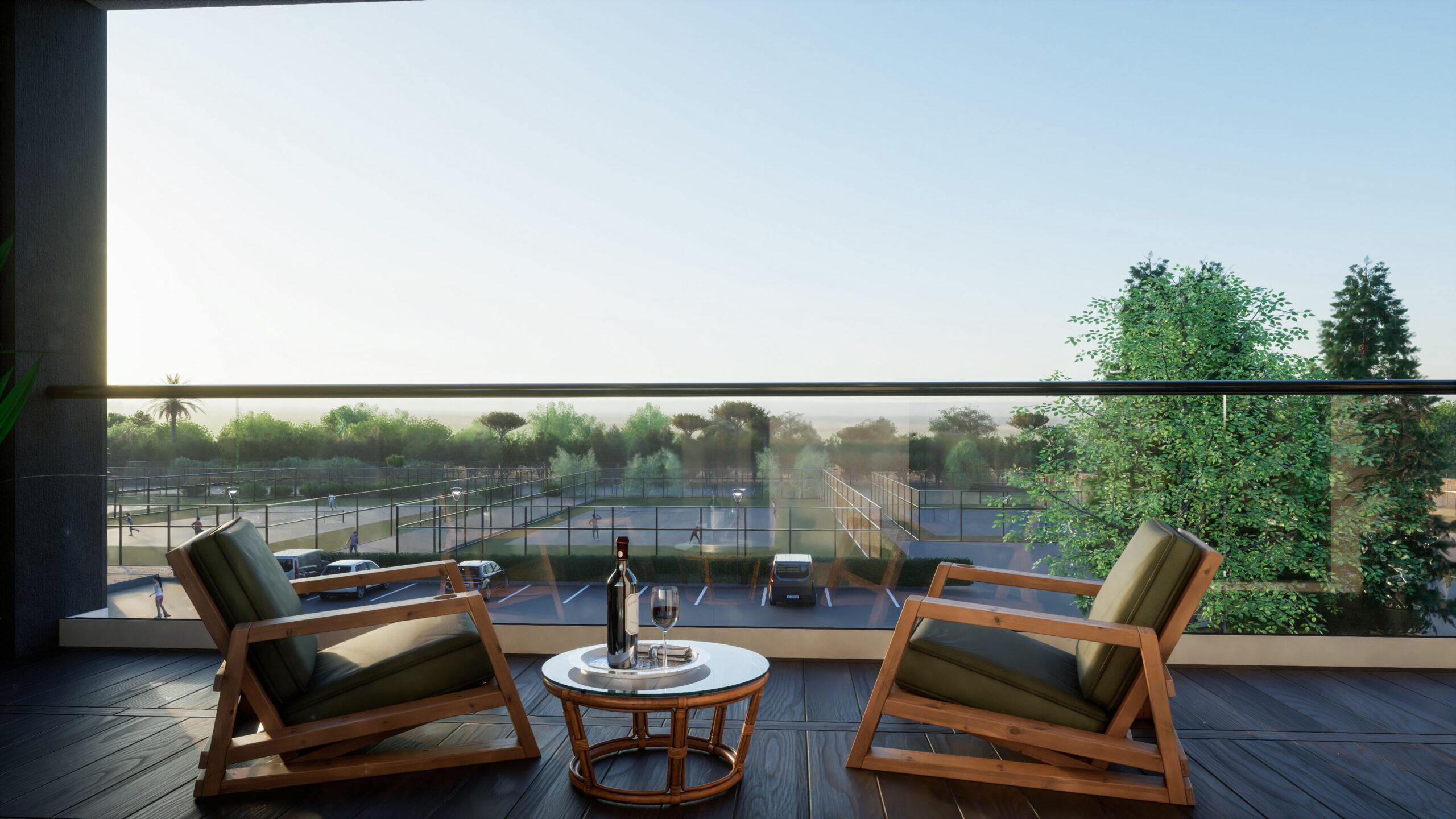 Interior and exterior view 31 of Serene Residences in Limassol