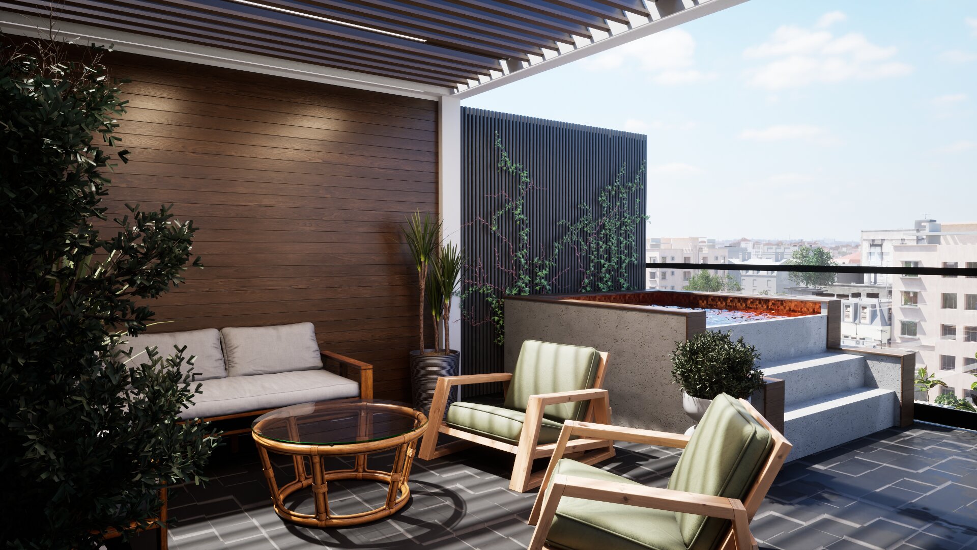Exterior and common area view 23 of ELOS Residences in Katholiki, Limassol