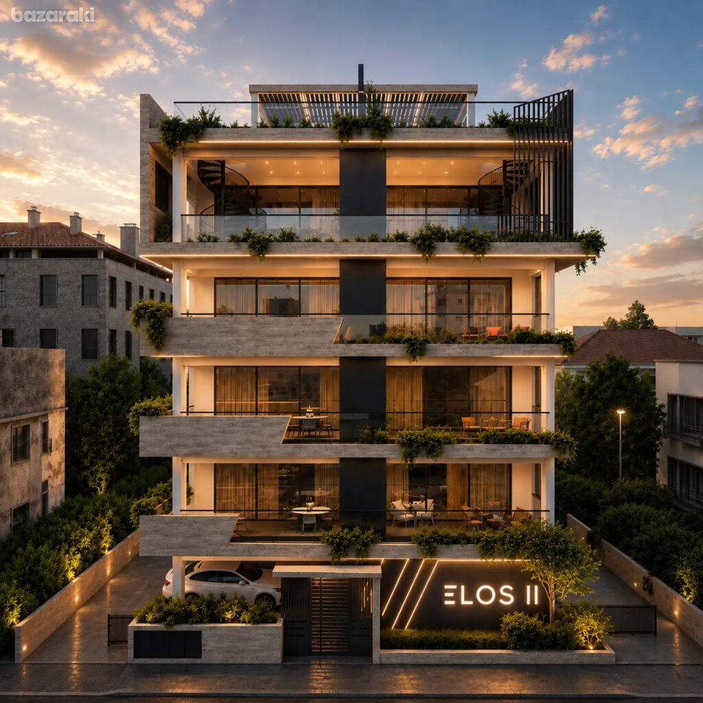 ELOS II Residences, a BERKOS residential development in Katholiki, Limassol