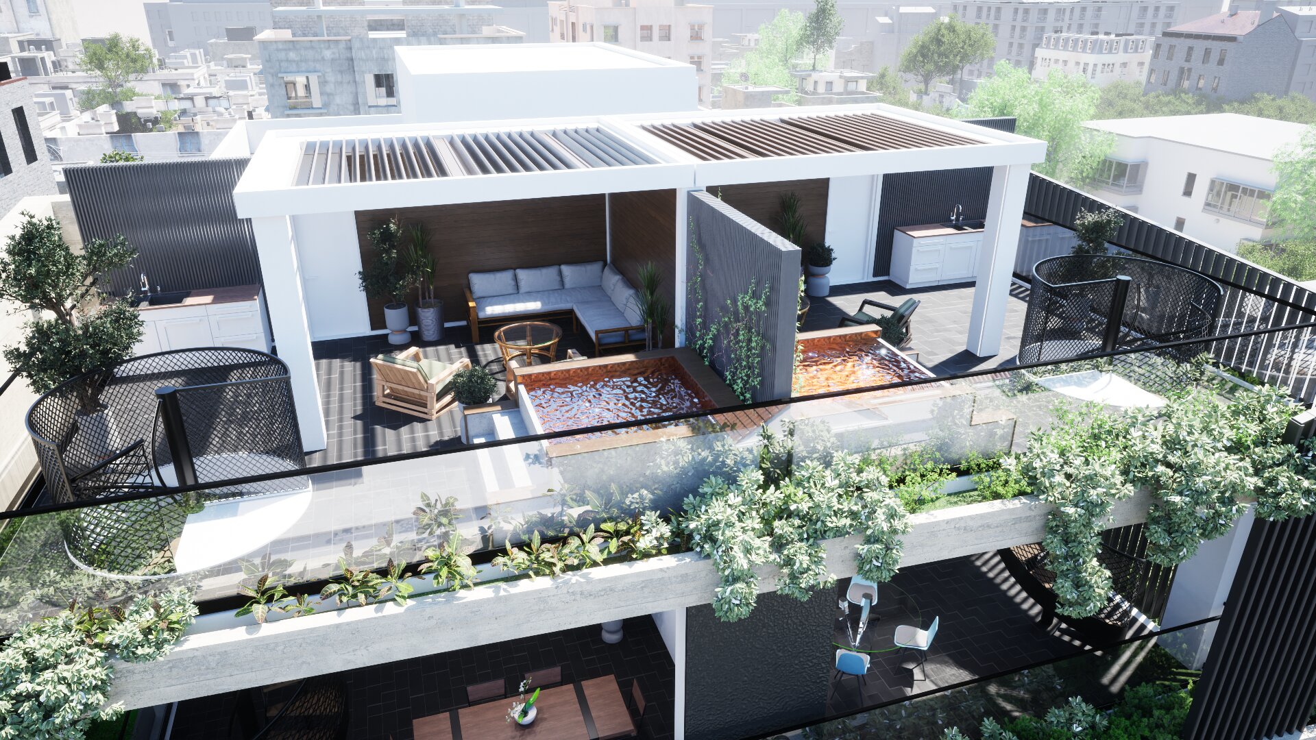 Exterior and common area view 25 of ELOS Residences in Katholiki, Limassol