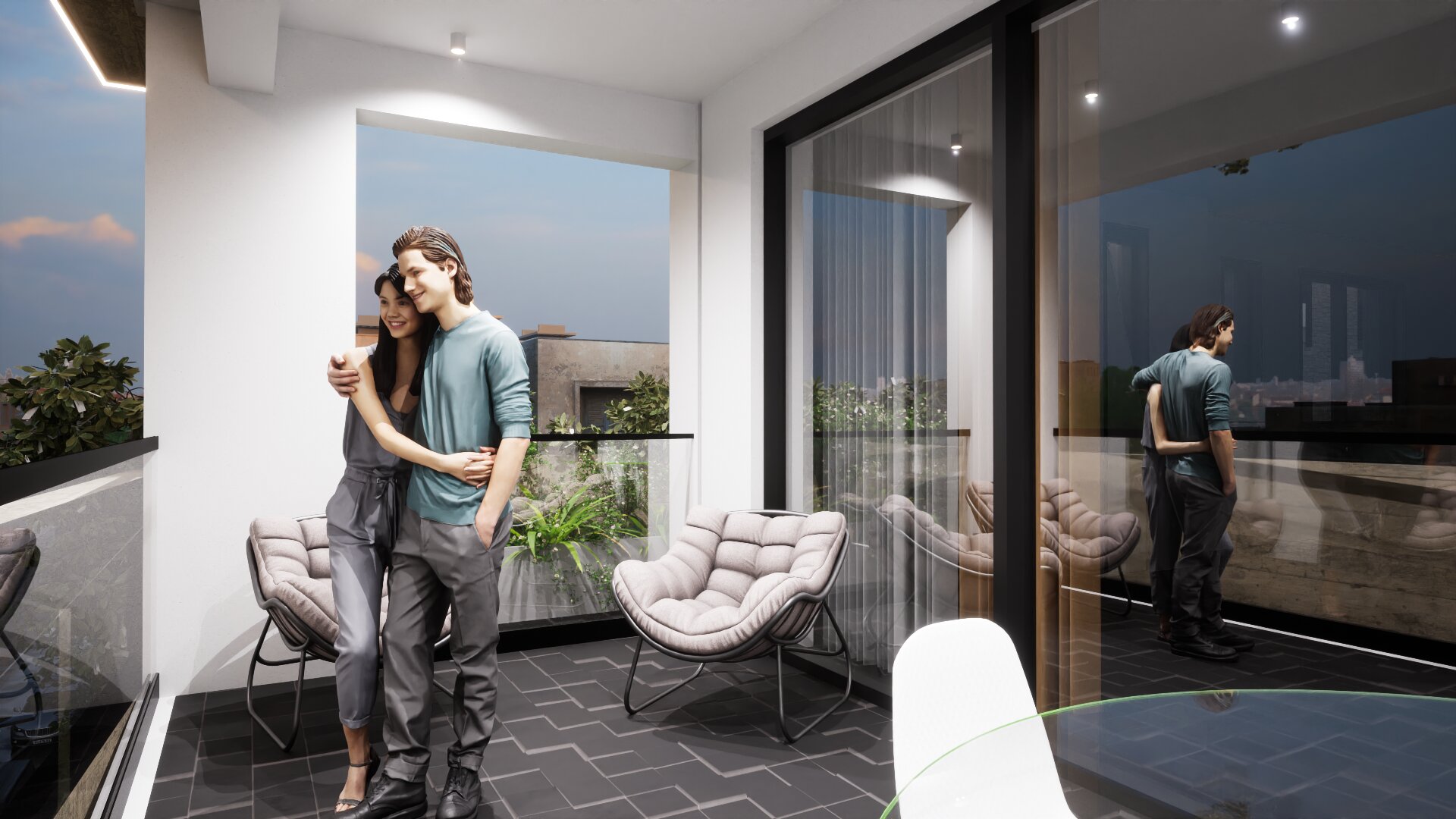 Exterior and common area view 21 of ELOS Residences in Katholiki, Limassol