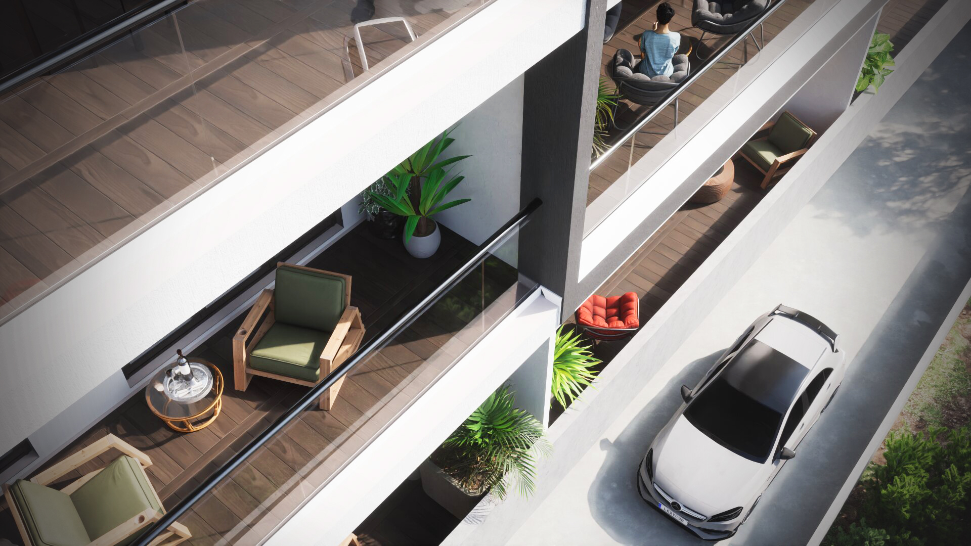 Interior and exterior view 35 of Serene Residences in Limassol