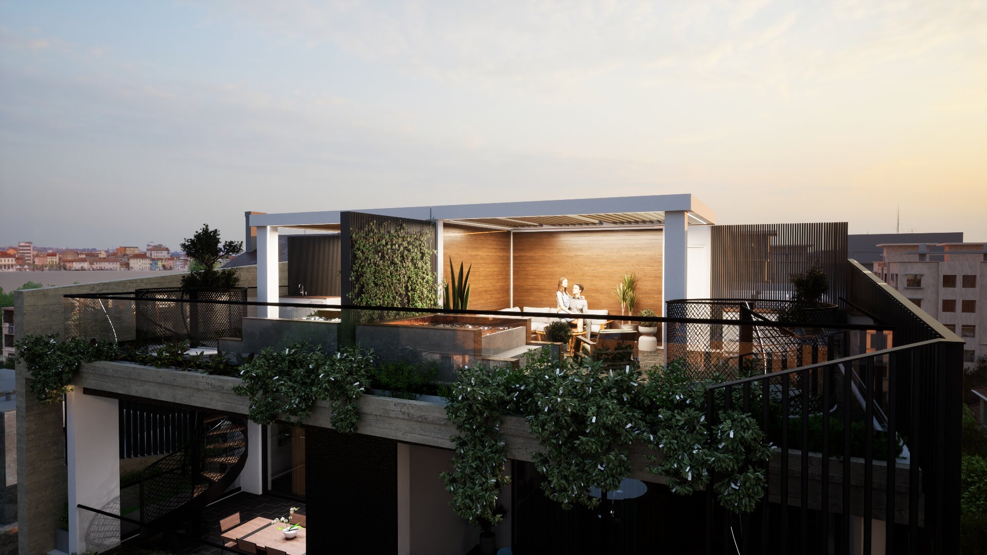 Exterior and common area view 20 of ELOS Residences in Katholiki, Limassol