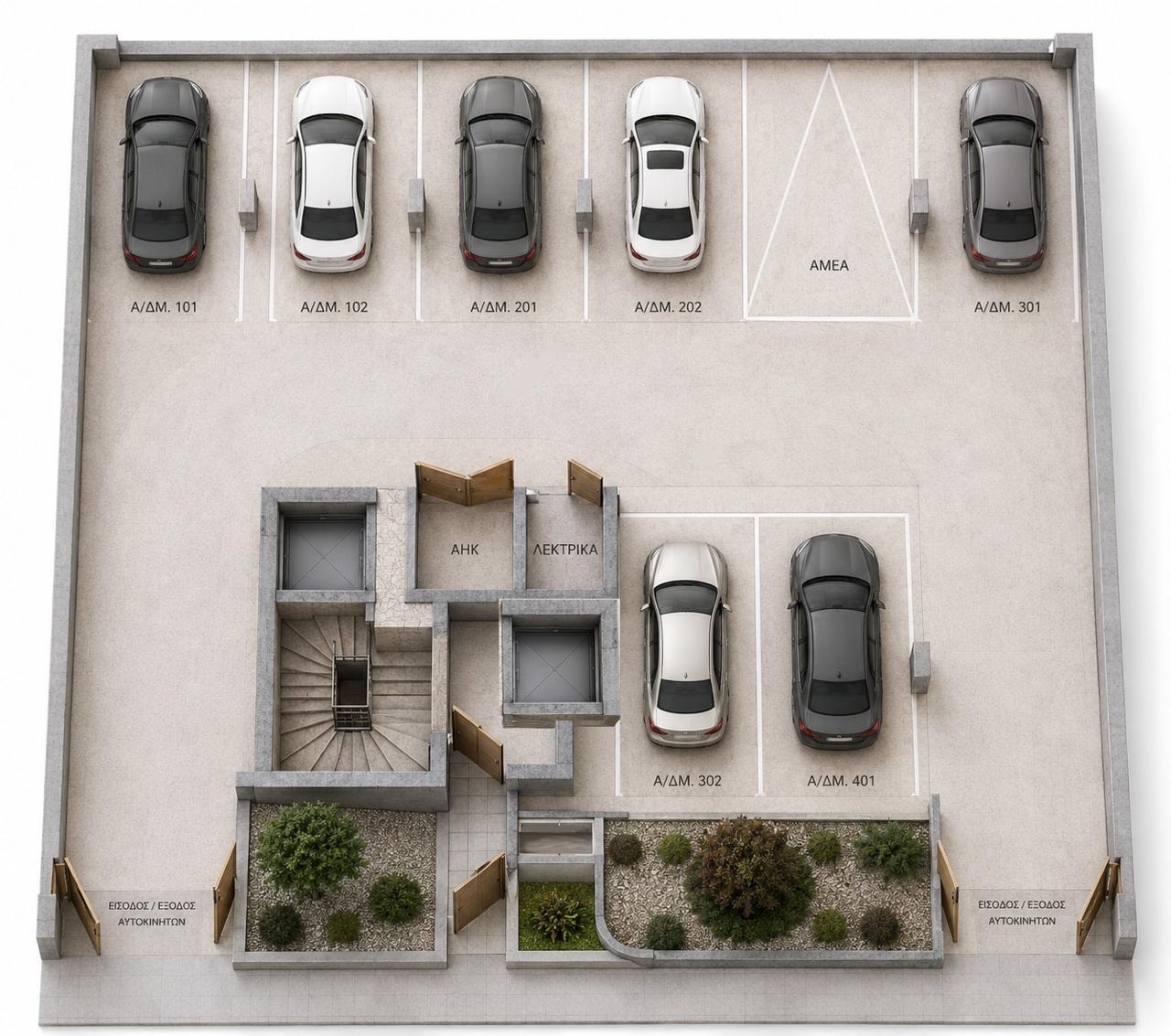 Ground Floor building plan for ELOS II Residences