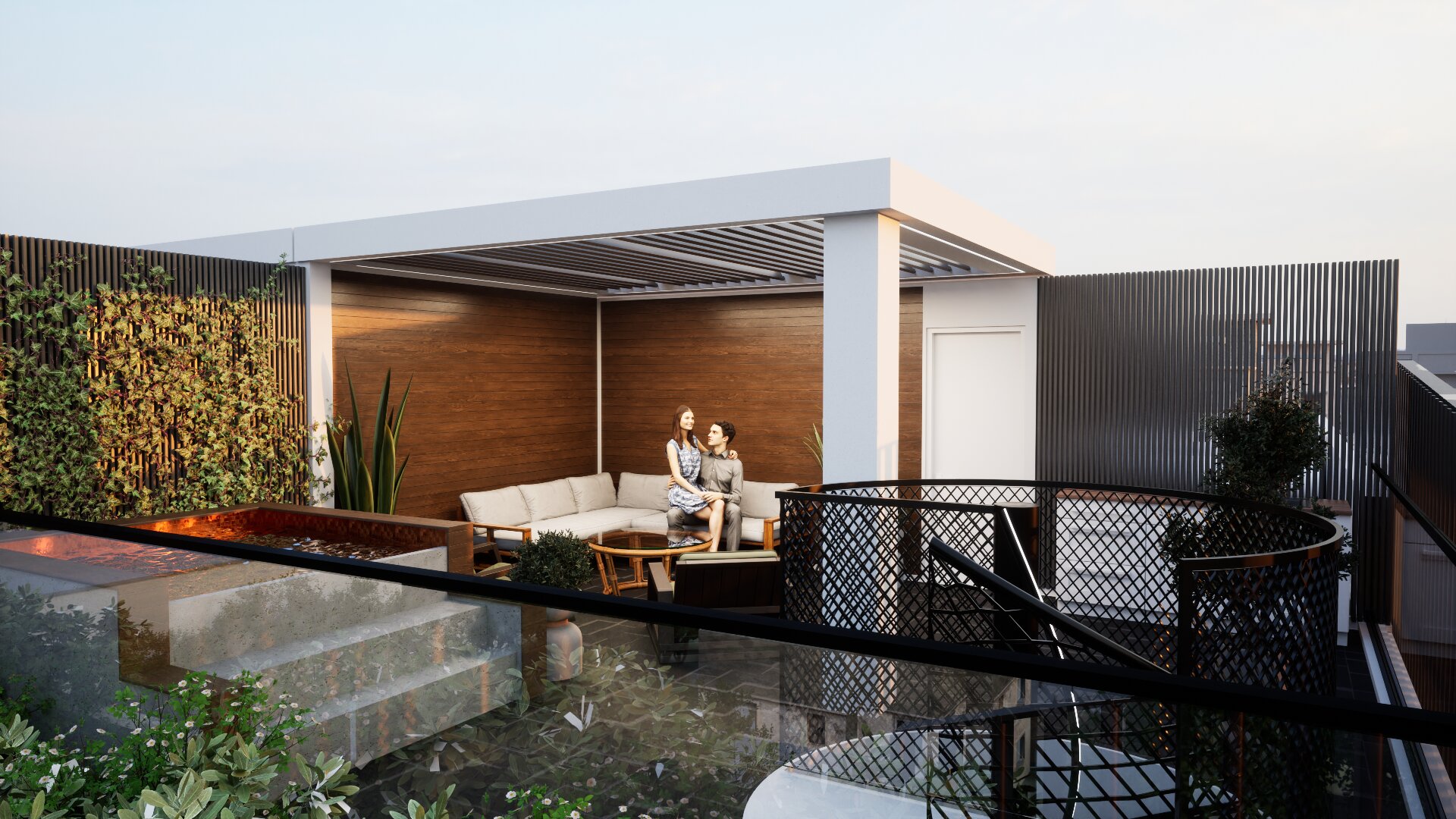 Exterior and common area view 33 of ELOS Residences in Katholiki, Limassol