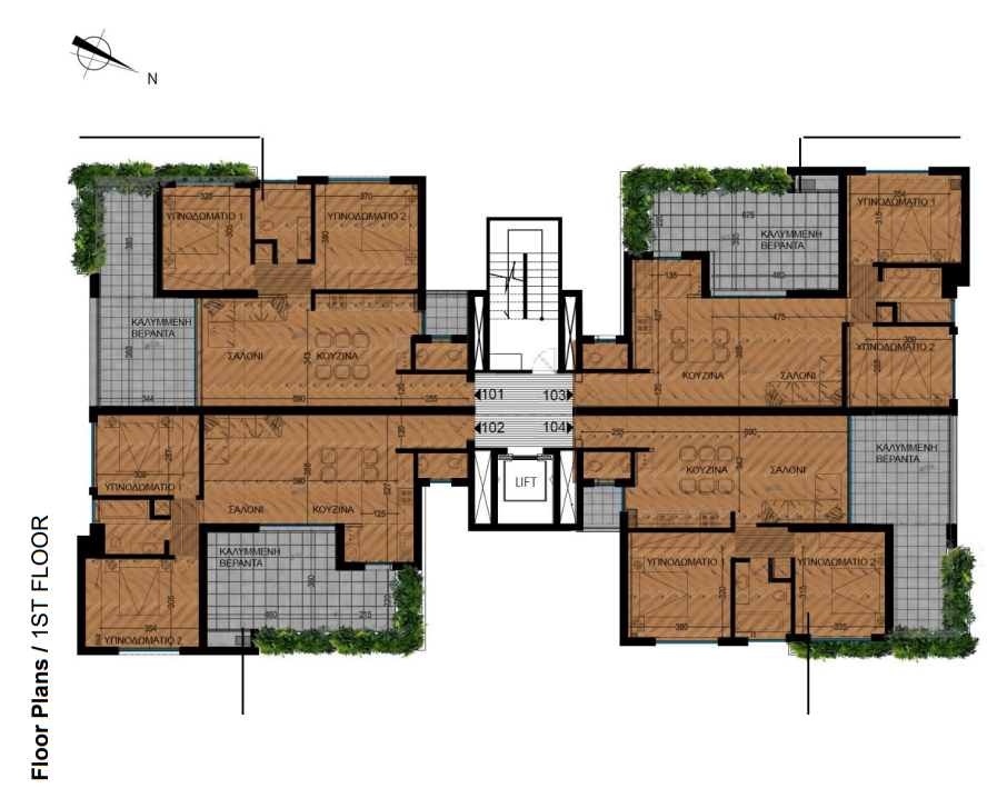 Model A, 1st Floor