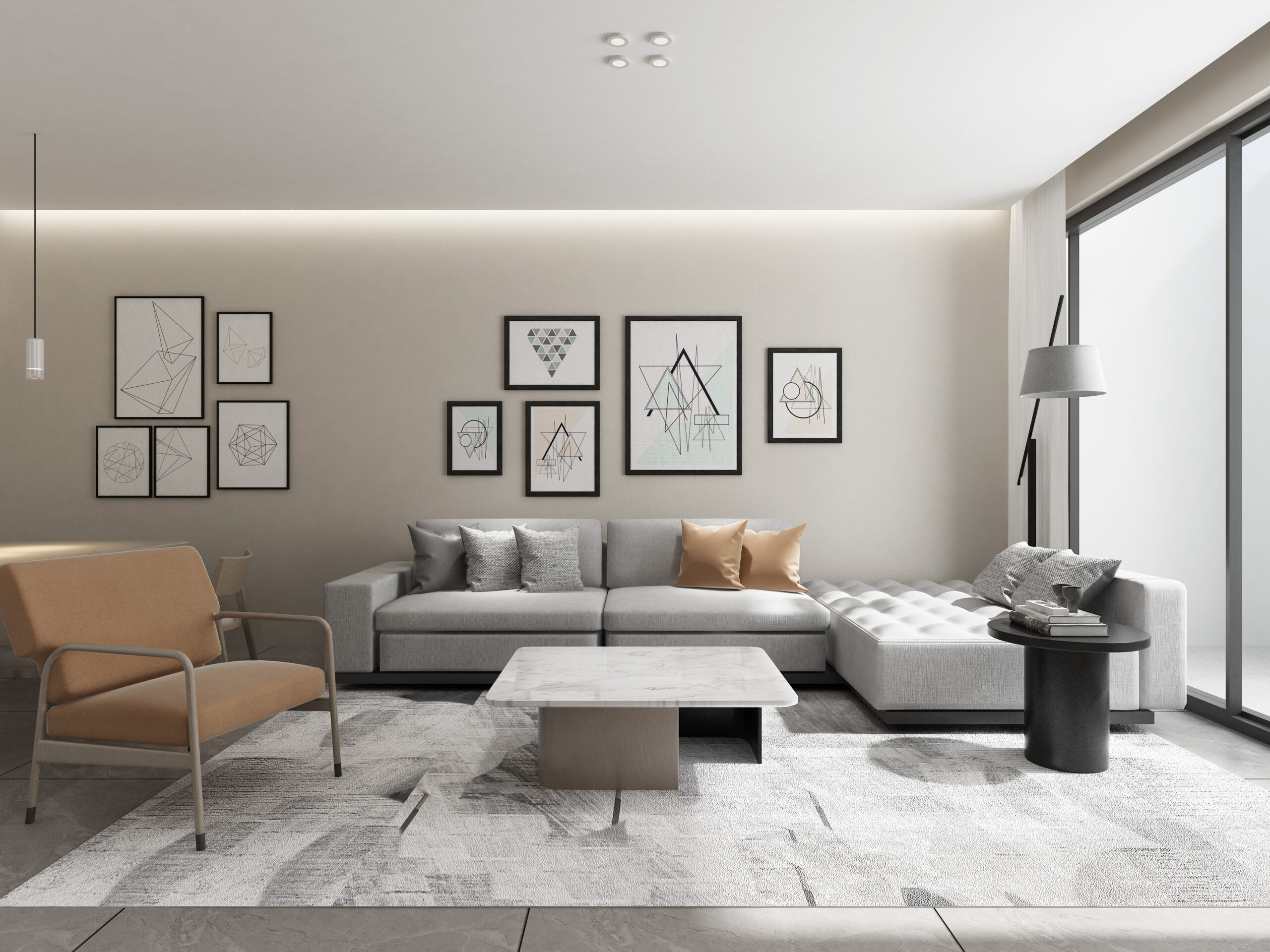 Interior and exterior view 20 of Serene Residences in Limassol