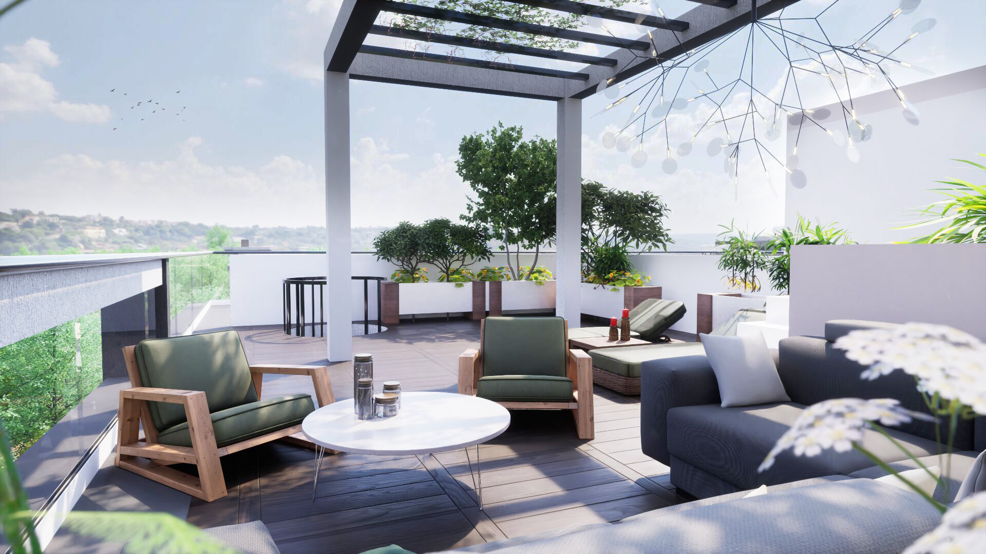 Interior and exterior view 34 of Serene Residences in Limassol